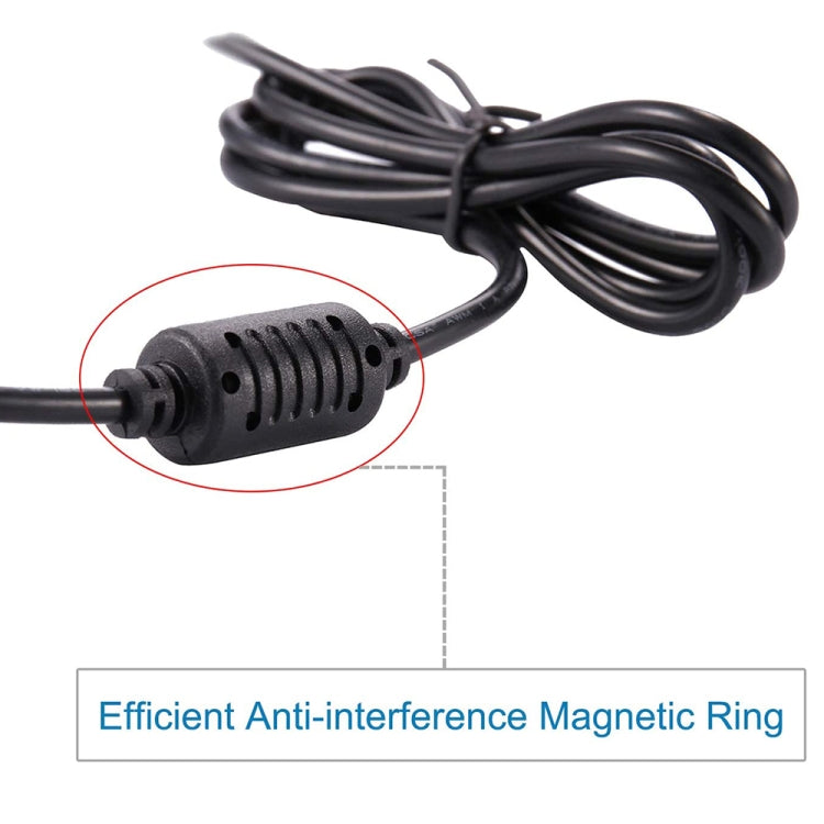 5.5 x 2.5mm DC Male Power Cable for Laptop Adapter, Length: 1.2m