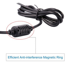 Load image into Gallery viewer, 5.5 x 2.1mm DC Male Power Cable for Laptop Adapter, Length: 1.2m, 5.5 x 2.1mm Male (Length: 1.2m)