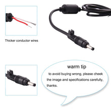 Load image into Gallery viewer, x 1.6mm DC Male Power Cable for Laptop Adapter, Length: 1.2m