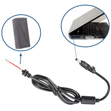 Load image into Gallery viewer, x 1.6mm DC Male Power Cable for Laptop Adapter, Length: 1.2m
