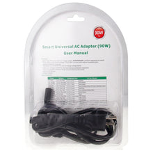 Load image into Gallery viewer, AU-90W+13 TIPS 90W 15V 6A Universal AC Power Adapter Charger with 13 Tips Connectors for Laptop Notebook, EU Plug, AU-90W