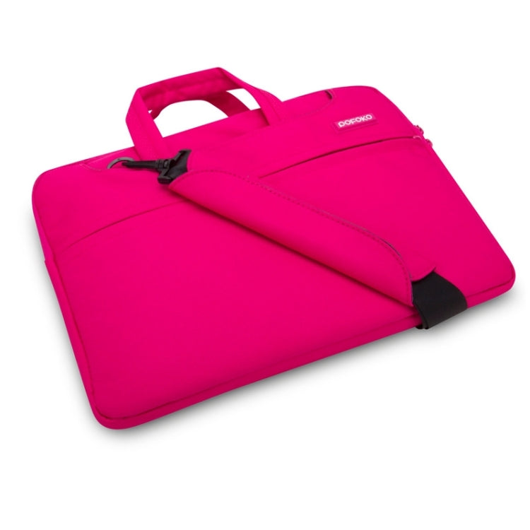 POFOKO 12 inch Portable Single Shoulder Laptop Bag for Laptop, 12 inch Magenta, 12 inch Blue, 12 inch Black