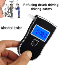 Load image into Gallery viewer, 3 digitals LCD Display Breath Alcohol Tester Analyzer, AT-818
