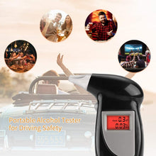 Load image into Gallery viewer, LCD Digital Alcohol Tester Breathalyzer, Alcohol Tester 2