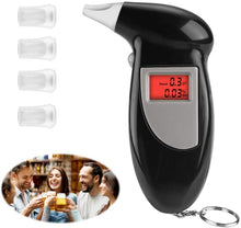 Load image into Gallery viewer, LCD Digital Alcohol Tester Breathalyzer, Alcohol Tester 2