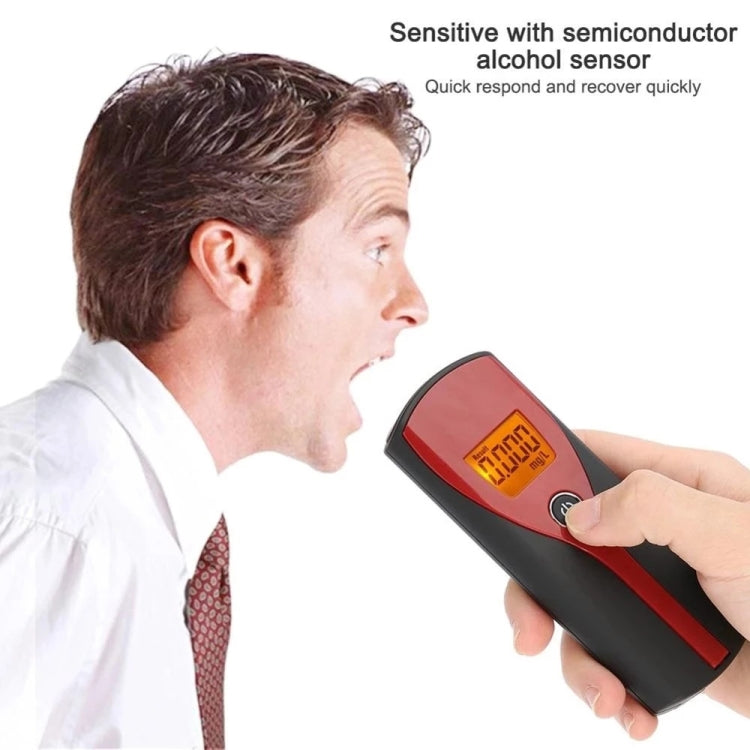 Alcohol Digital LCD Display Breath Analyzer Tester, Alcohol Tester 5
