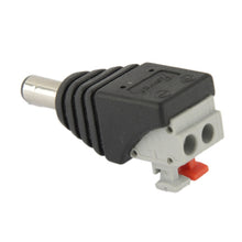 Load image into Gallery viewer, 5.5mm x 2.1mm DC Power Male Jack to 2 Conductor Screw Down Connector for LED Light Controller