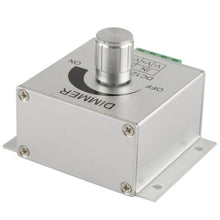 Load image into Gallery viewer, Aluminum Single Color Dimmer Switch LED Dimmer Controller for Strip Light DC12-24V, Output Current: 8A