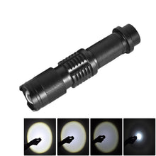 Load image into Gallery viewer, LT-HX 5-Modes White Light LED Flashlight 2200 LM Mini Telescopic