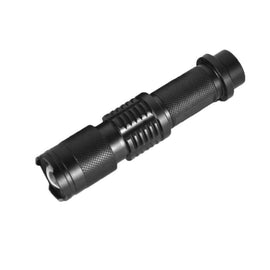LT-HX 5-Modes White Light LED Flashlight 2200 LM Mini Telescopic