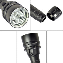 Load image into Gallery viewer, 5000 LM UV Purple Light, Diving Depth: 150m (Black)