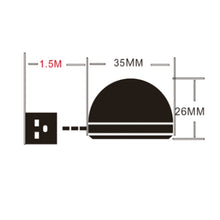 Load image into Gallery viewer, USB-2W 5V 140-150Lumens 6 LED, White Light, Warm White Light