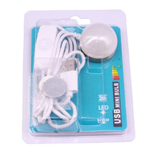 Load image into Gallery viewer, USB-2W 5V 140-150Lumens 6 LED, White Light, Warm White Light