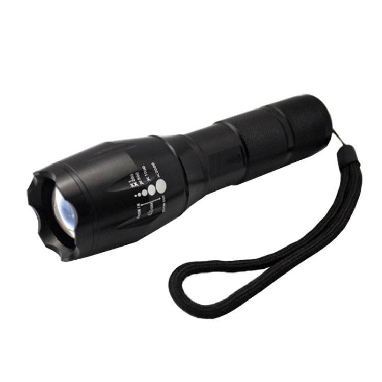 LT-XD White Light LED Flashlight 1800 LM 5-Modes(Black)
