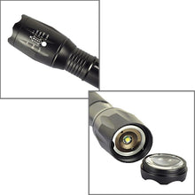 Load image into Gallery viewer, LT-XD White Light LED Flashlight 1800 LM 5-Modes(Black)