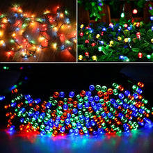 Load image into Gallery viewer, 100 LED RGB Light with Controller, Flashing / Fading / Chasing Effect, Warm White US Plug, Warm White EU Plug, White Light EU Plug, 220V Colorful Light EU Plug, White Light US Plug, Colorful Light US Plug