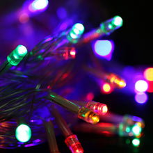 Load image into Gallery viewer, 100 LED RGB Light with Controller, Flashing / Fading / Chasing Effect, AC 220V, EU Plug , RGB Light