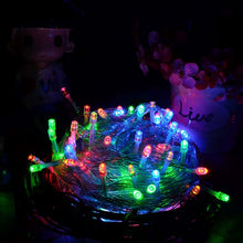 Load image into Gallery viewer, 100 LED RGB Light with Controller, Flashing / Fading / Chasing Effect, AC 220V, EU Plug , RGB Light