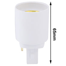 Load image into Gallery viewer, E27 to G24 Light Lamp Bulbs Adapter Converter
