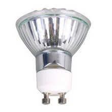 Load image into Gallery viewer, 3W 60 LED High Quality LED Energy Saving Spotlight Bulb, Base type: GU10 , S-LED-1401W, S-LED-1401WW