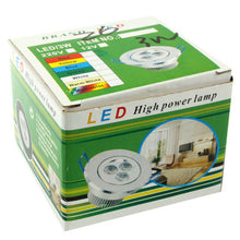 Load image into Gallery viewer, 3 LED, AC 85-265V, Warm White Light, White Light