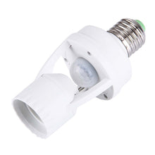 Load image into Gallery viewer, 360 Degrees E27 60W PIR Motion Sensor Lamp Holder, Detection Range: Around 6m, AC 110-240V