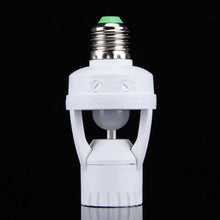 Load image into Gallery viewer, 360 Degrees E27 60W PIR Motion Sensor Lamp Holder, Detection Range: Around 6m, AC 110-240V