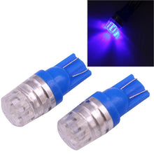 Load image into Gallery viewer, 2 PCS T10 1.5W 60LM 1 LED Dark Blue COB LED Brake Light for Vehicles, DC12V