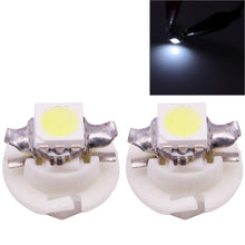 Load image into Gallery viewer, 2 PCS B8.4 0.2W 12LM 1 LED SMD 5050 LED Instrument Light Bulb Dashboard Light for Vehicles, DC 12V, 0.2W B8.4