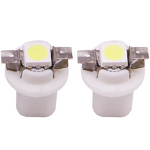 Load image into Gallery viewer, 2 PCS B8.5 0.2W 12LM 1 LED SMD 5050 LED Instrument Light Bulb Dashboard Light for Vehicles, DC 12V, 0.2W B8.5