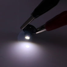 Load image into Gallery viewer, 2 PCS T4.2 White Light 0.1W 5LM 1 LED SMD 3528 LED Instrument Light Bulb Dashboard Light for Vehicles, DC 12V, 0.1W T4.2