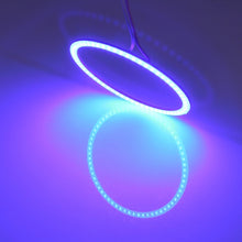 Load image into Gallery viewer, 110mm 5W 180LM Angel Eyes Circles Car Headlight COB LED Lights for Vehicles, DC 12-24V, 110mm  Blue Light, 110mm  White Light
