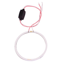 Load image into Gallery viewer, 110mm 5W 180LM Angel Eyes Circles Car Headlight COB LED Lights for Vehicles, DC 12-24V, 110mm  Blue Light, 110mm  White Light