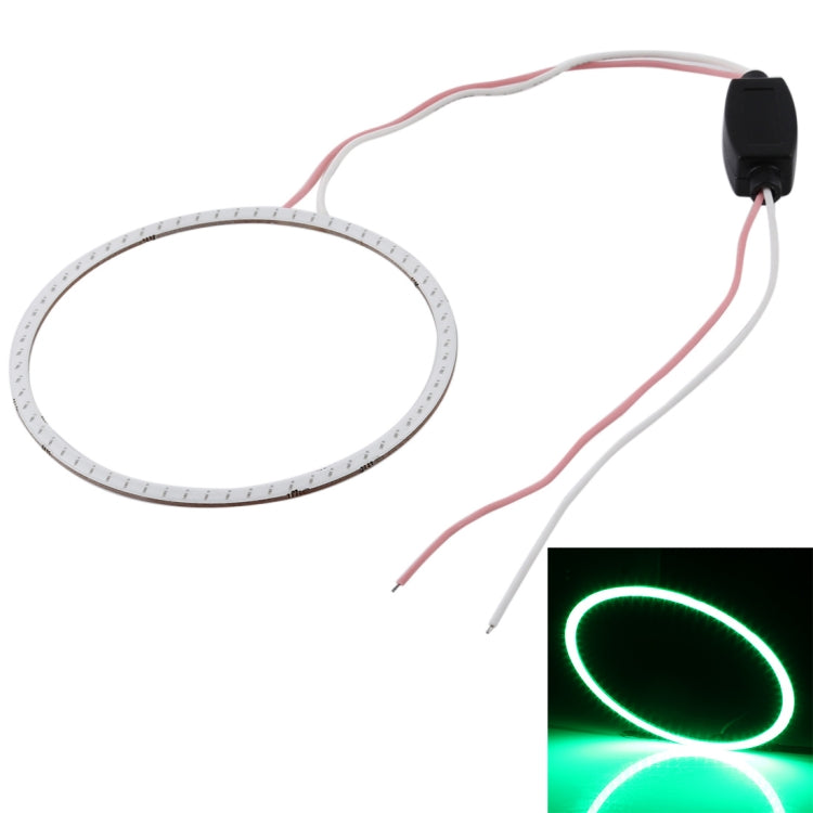 90mm 5W 180LM Angel Eyes Circles Car Headlight COB LED Lights for Vehicles, DC 12-24V, 90mm Red Light, 90mm Blue Light, 90mm  White Light, 90mm Pink Light, 90mm Green Light