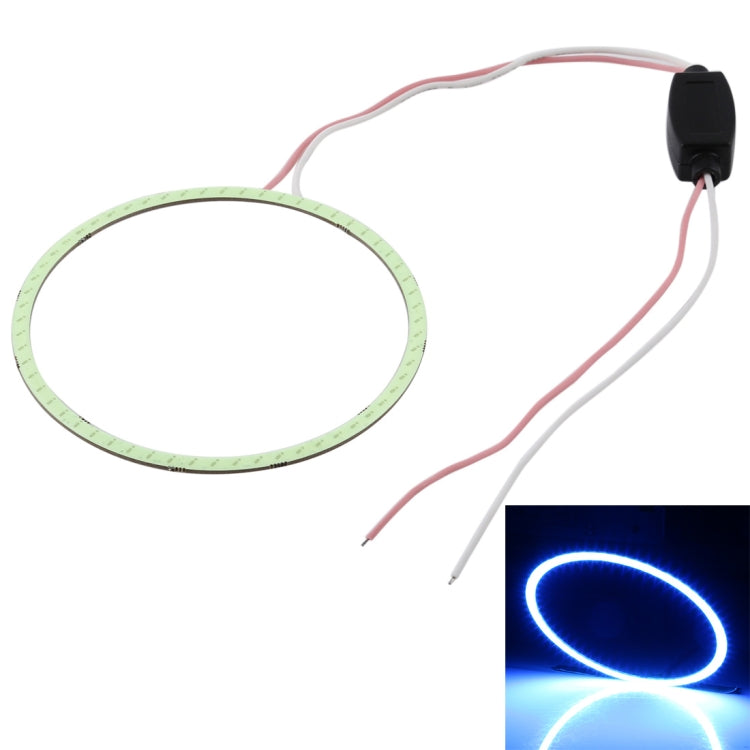 90mm 5W 180LM Angel Eyes Circles Car Headlight COB LED Lights for Vehicles, DC 12-24V, 90mm Red Light, 90mm Blue Light, 90mm  White Light, 90mm Pink Light, 90mm Green Light