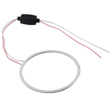 Load image into Gallery viewer, 90mm 5W 180LM Angel Eyes Circles Car Headlight COB LED Lights for Vehicles, DC 12-24V, 90mm Red Light, 90mm Blue Light, 90mm  White Light, 90mm Pink Light, 90mm Green Light