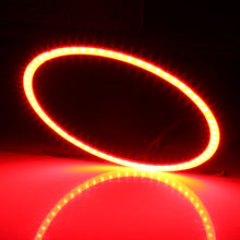 Load image into Gallery viewer, 90mm 5W 180LM Angel Eyes Circles Car Headlight COB LED Lights for Vehicles, DC 12-24V, 90mm Red Light, 90mm Blue Light, 90mm  White Light, 90mm Pink Light, 90mm Green Light
