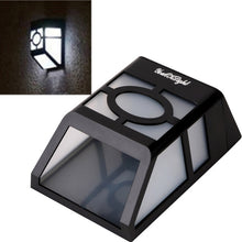 Load image into Gallery viewer, 2 LED  Fence Lamp Solar Wall Mounted Light, S-LED-3090W, S-LED-3090WW