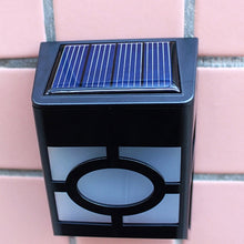 Load image into Gallery viewer, 2 LED  Fence Lamp Solar Wall Mounted Light, S-LED-3090W, S-LED-3090WW