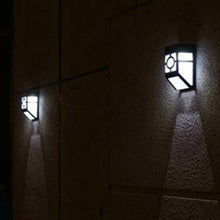 Load image into Gallery viewer, 2 LED  Fence Lamp Solar Wall Mounted Light, S-LED-3090W, S-LED-3090WW
