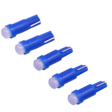 Load image into Gallery viewer, 5 PCS T5 0.5W 20LM 1 LED COB LED Instrument Light Bulb Dashboard Light for Vehicles, DC 12V