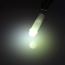Load image into Gallery viewer, 5 PCS T5 0.5W 20LM 1 LED COB LED Instrument Light Bulb Dashboard Light for Vehicles, DC 12V