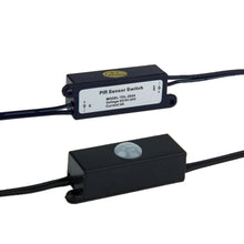Load image into Gallery viewer, TDL-2024 PIR Sensor Switch LED Connector with 5.5 x 2.1mm DC Male &amp; Female Adapter for LED Strip