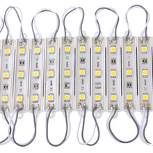 Load image into Gallery viewer, 20x 3-LED Warm White Light 5050 SMD LED, DC 12V