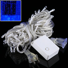 Load image into Gallery viewer, 100 LEDs with End Joint &amp; 8 Display Modes Controller for Christmas Party, AC 110V, US Plug, 100 LEDs AC 110V(Colorful Light), 100 LEDs AC 110V(White Light), 100 LEDs AC 110V(Red Light), 100 LEDs AC 110V(White Light+Blue Light)                          ...