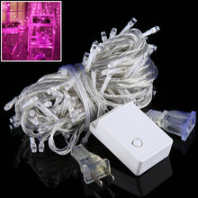 Load image into Gallery viewer, 100 LEDs with End Joint &amp; 8 Display Modes Controller for Christmas Party, AC 110V, US Plug, 100 LEDs AC 110V(Colorful Light), 100 LEDs AC 110V(White Light), 100 LEDs AC 110V(Red Light), 100 LEDs AC 110V(White Light+Blue Light)                          ...