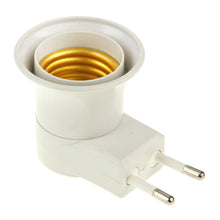 Load image into Gallery viewer, E27 to EU Plug Lamp Bulb Socket with Power Switch