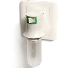 Load image into Gallery viewer, E27 to EU Plug Lamp Bulb Socket with Power Switch