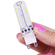Load image into Gallery viewer, 72 LED SMD 3014, Adjustable Brightness, AC 220V, G9 220V White Light, G9 220V Warm White