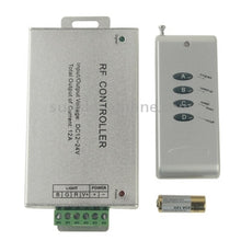 Load image into Gallery viewer, 12A RF Audio Controller for RGB LED Strip Remote Controller(Silver), 12A
